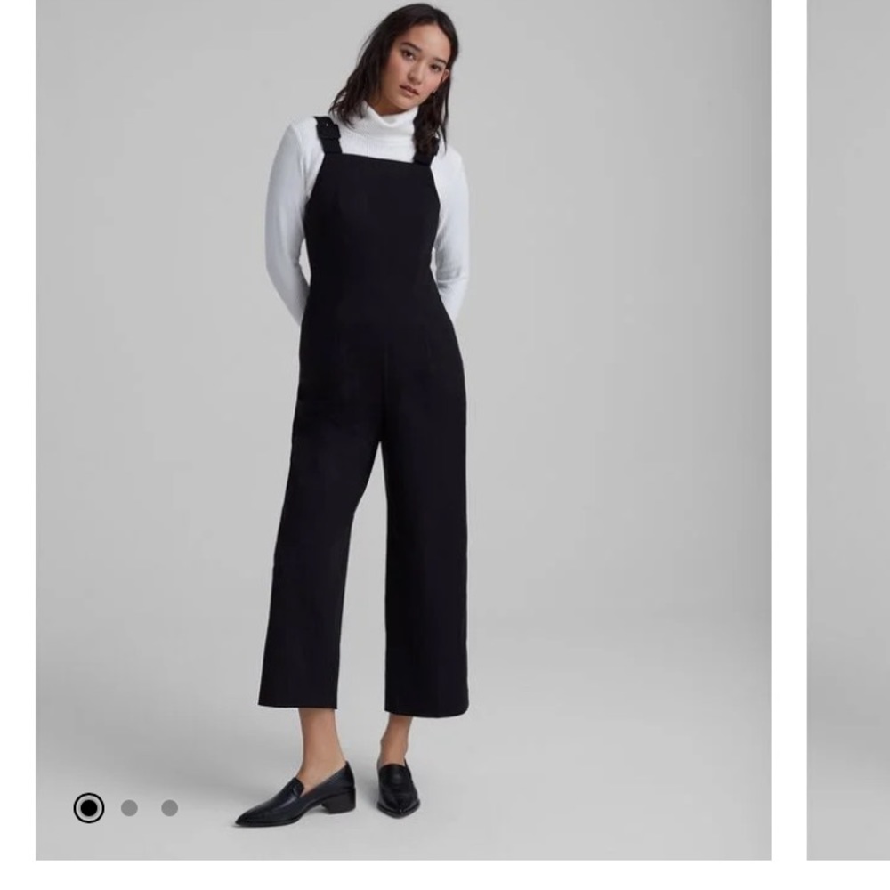 NEW WITH TAGS BLACK SIZE 4 SELF BUCKLE JUMPSUIT: CLUB MONACO